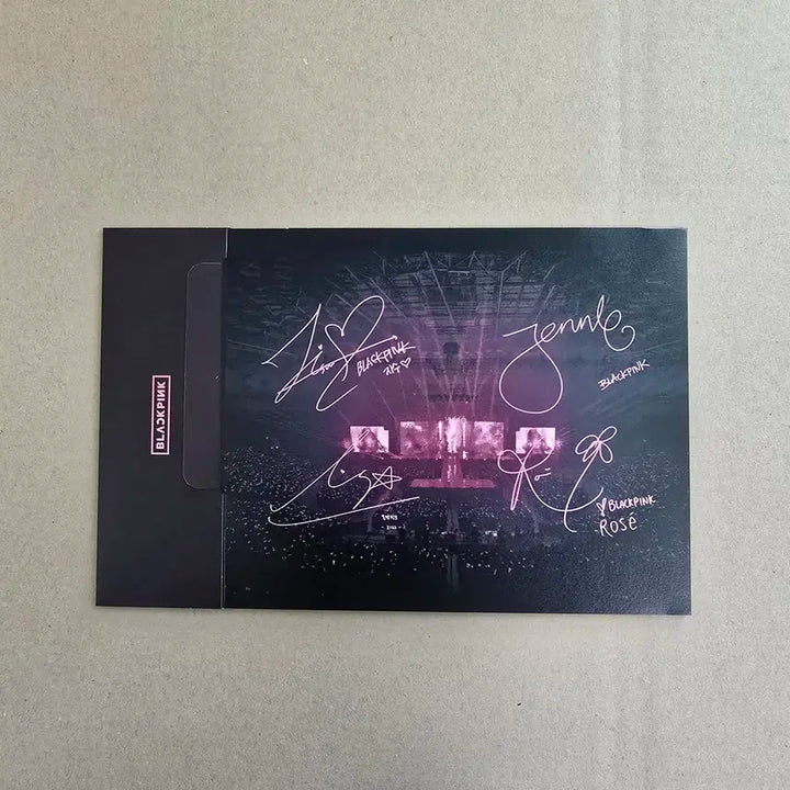 [블랙핑크] 팝업 카드 타입 2+ 포토 스탠드 / 공식 굿즈