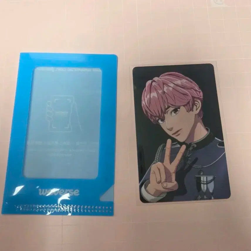 플레이브 위버스콘 특전 포카 밤비