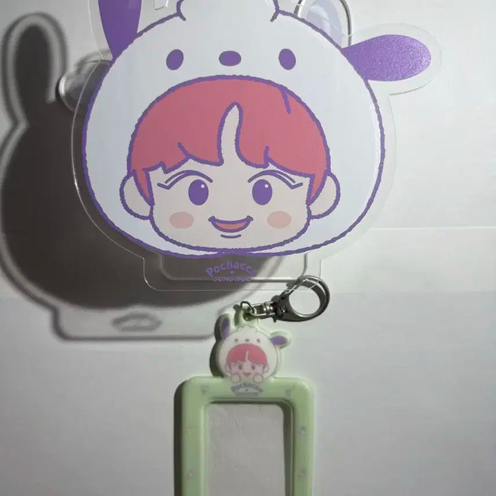 NCT 정우 산리오 포차코 아크릴홀더, 포카홀더