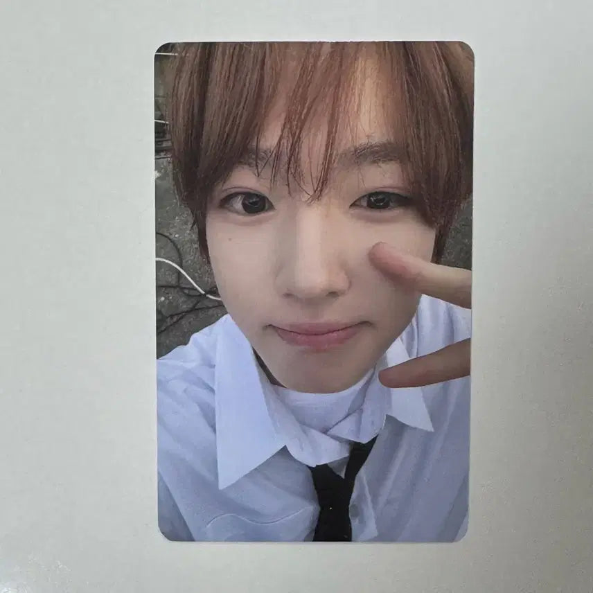 엔시티 위시 사쿠야 앨범 초회한정반 교복 앨포 포카 양도