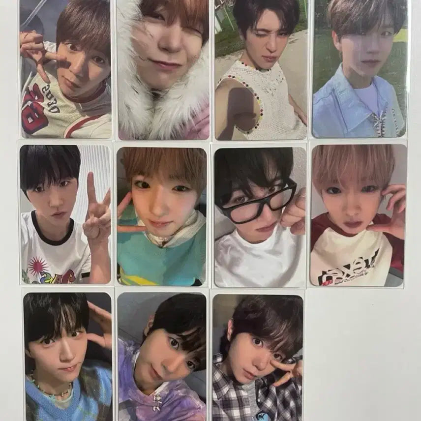 엔시티위시 미공포 양도 시온리쿠유우시재희료사쿠야포카미개봉앨범