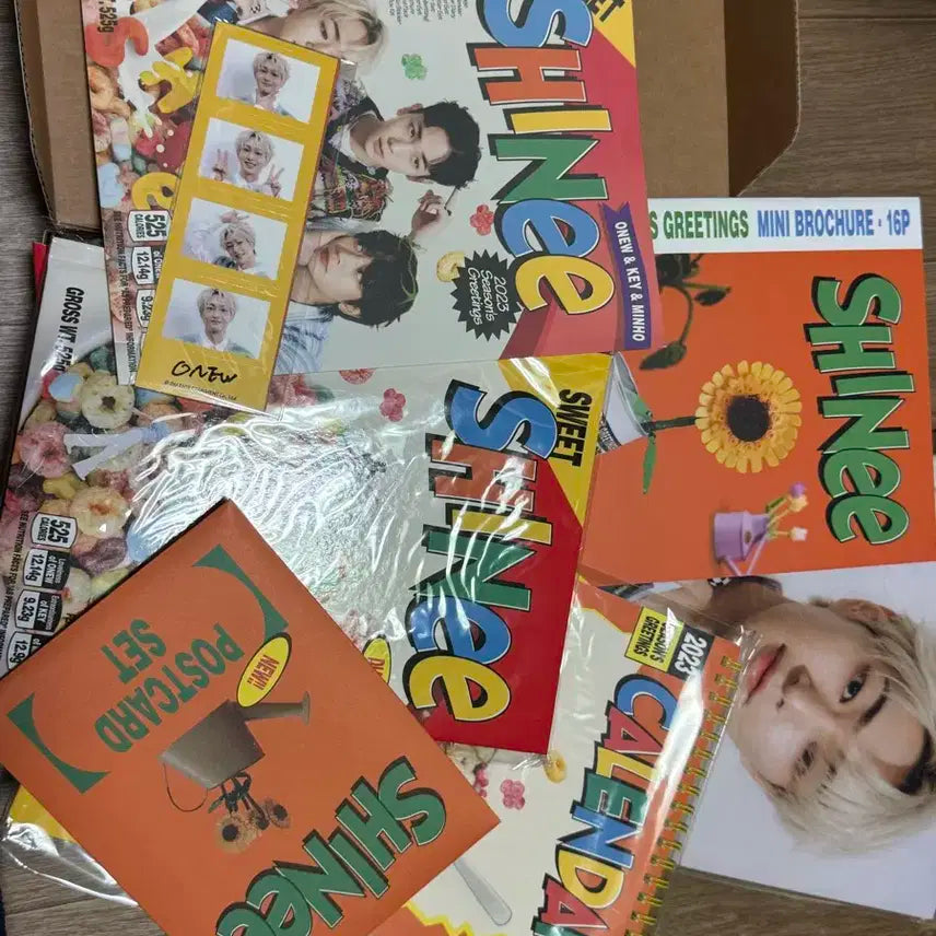 샤이니 시즌그린팅 시그 일괄