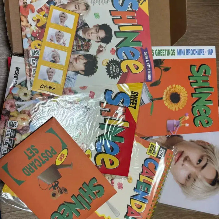 샤이니 시즌그린팅 시그 일괄