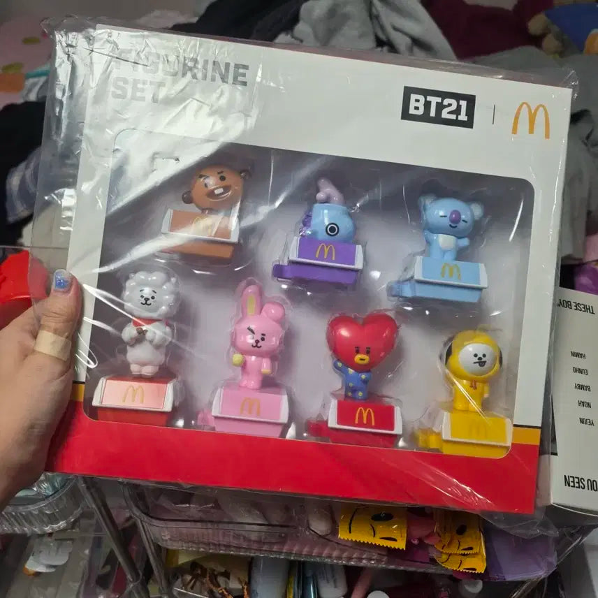BT21 맥도날드 콜라보 새상품 판매