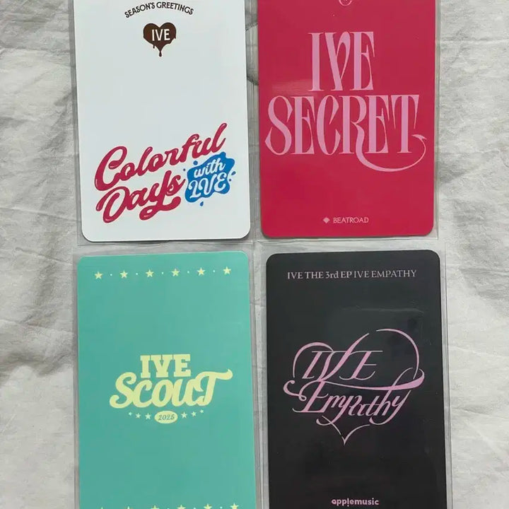 아이브 리즈 포카 일괄