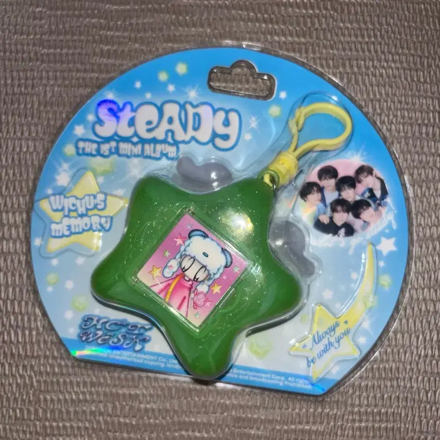 엔시티위시 사쿠야 스테디 키링 앨범 A타입 nfc 미사용 위츄 카메라