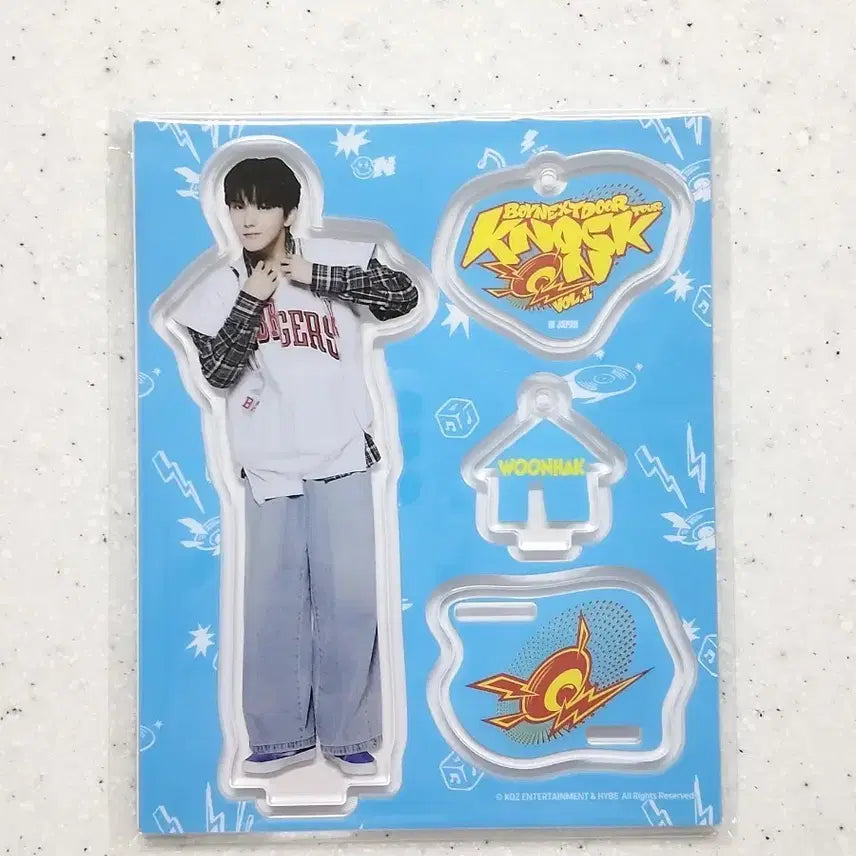 미개봉 보이넥스트도어 운학 일본콘 엠디 아크릴스탠드