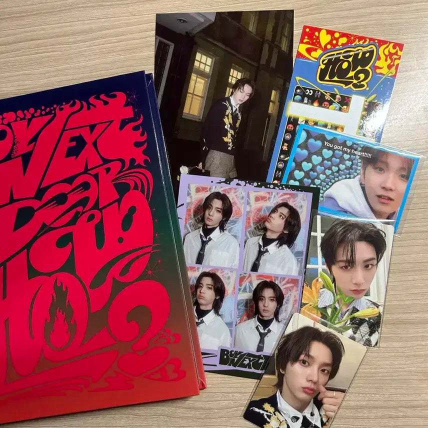 보넥도 얼윈파 파이어버전 개봉앨범(포카 포함)