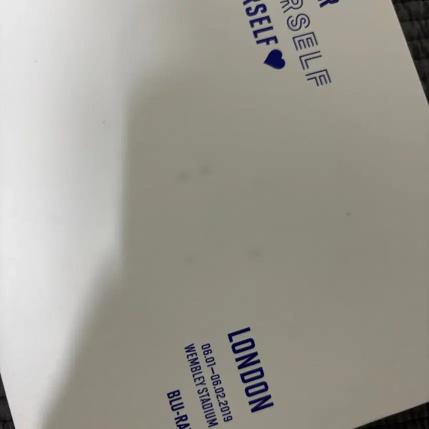 방탄소년단 BTS 웸블리 블루레이 런던 럽셀스픽콘
