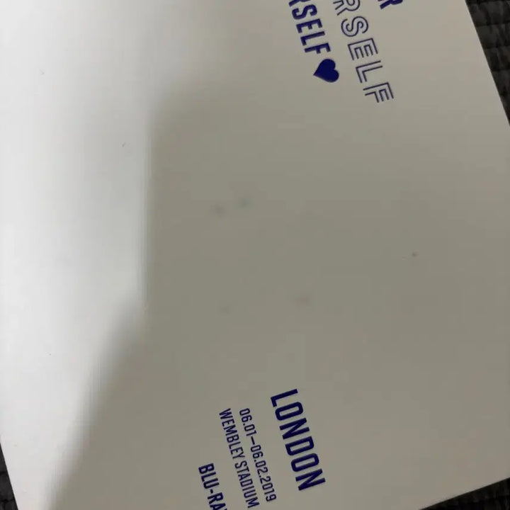 방탄소년단 BTS 웸블리 블루레이 런던 럽셀스픽콘