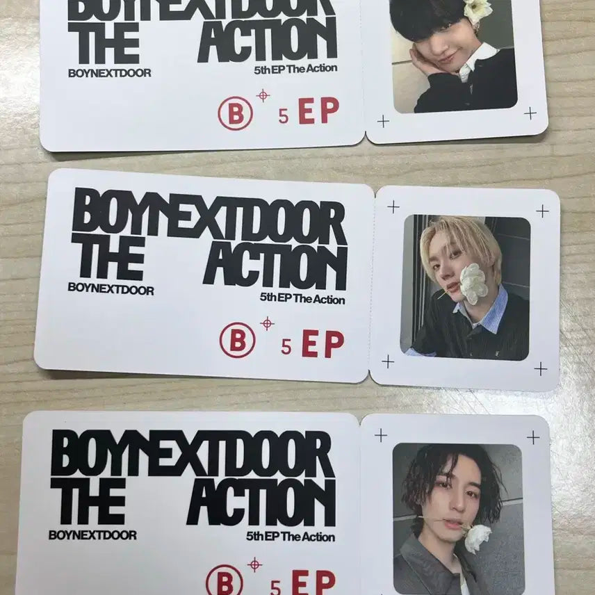 보넥도 the action 특전 티켓