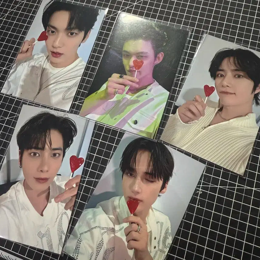 급처) 투바투 러브랭귀지 럽랭 공방 포카 일괄 풀셋