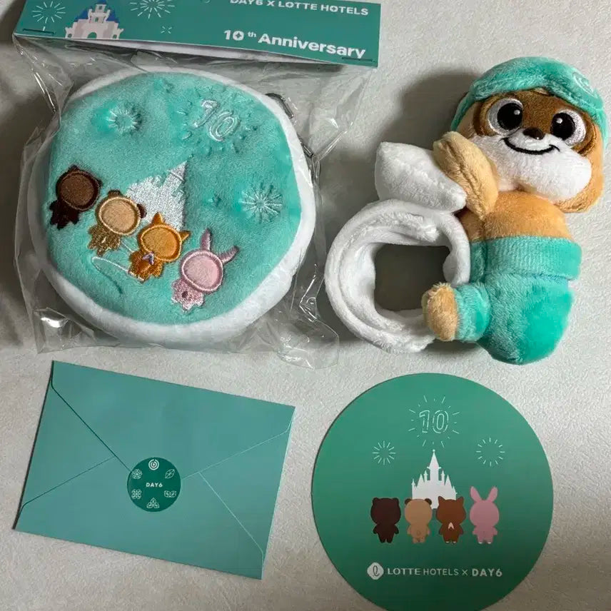 데이식스 롯데호텔 원더밴드 파우치 포토카드 일괄