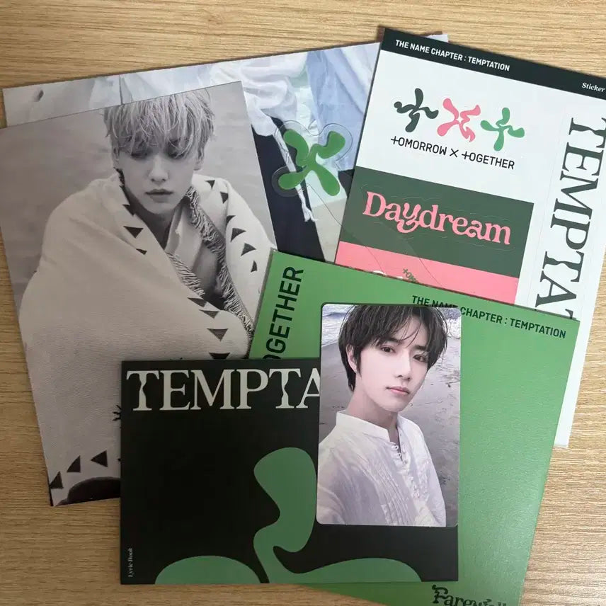 투바투 템테이션 포카 포함 풀구성 앨범