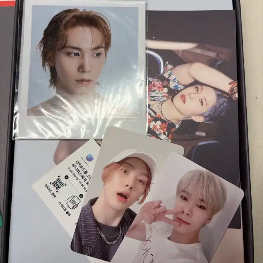 아스트로 switch on 친필싸인 및 메시지 앨범 (라키진진산하문빈)