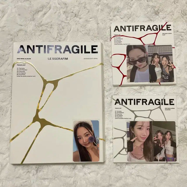 르세라핌 antifragile 안티프래자일 포카 앨범 모음 일괄급처 판매