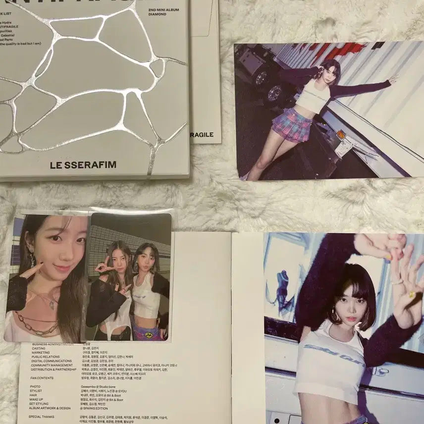 르세라핌 antifragile 안티프래자일 포카 앨범 모음 일괄급처 판매