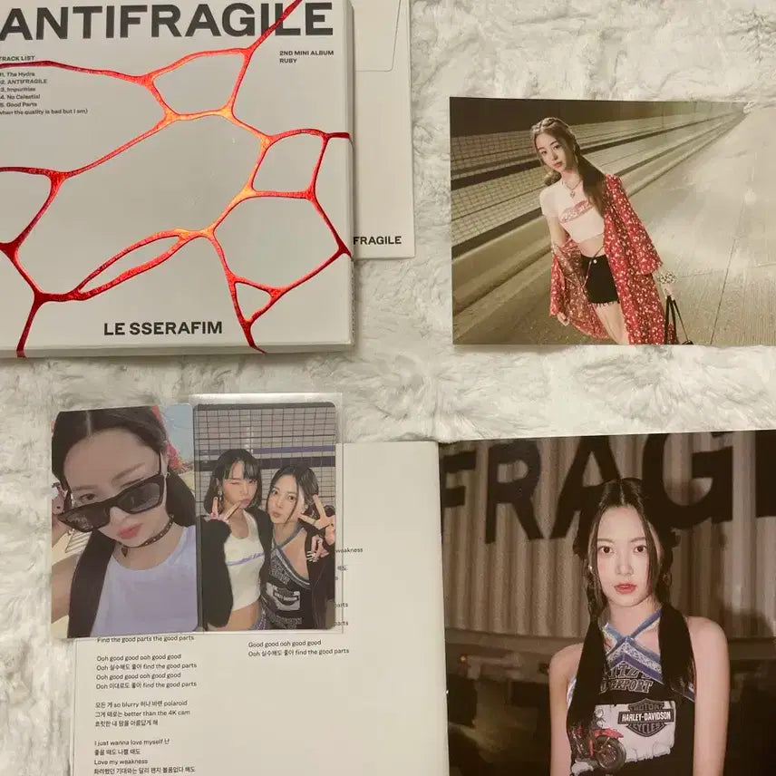 르세라핌 antifragile 안티프래자일 포카 앨범 모음 일괄급처 판매