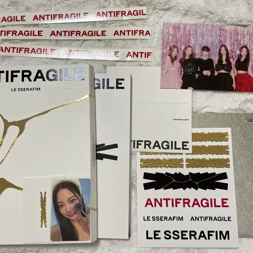 르세라핌 antifragile 안티프래자일 포카 앨범 모음 일괄급처 판매