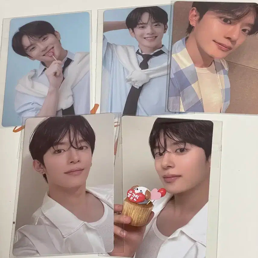 (네고가능) 유강민 포카 12478번 5장보이즈플래닛 전시회 일괄