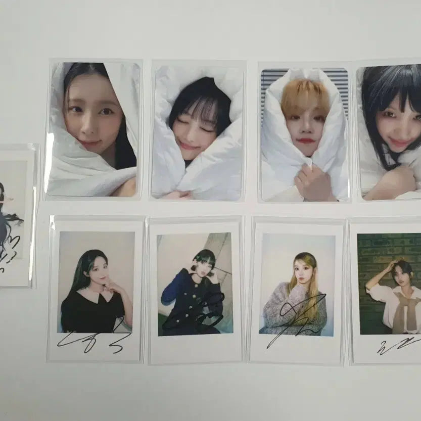 여자아이들 메이크스타 이불버전 특전 포토카드 일괄
