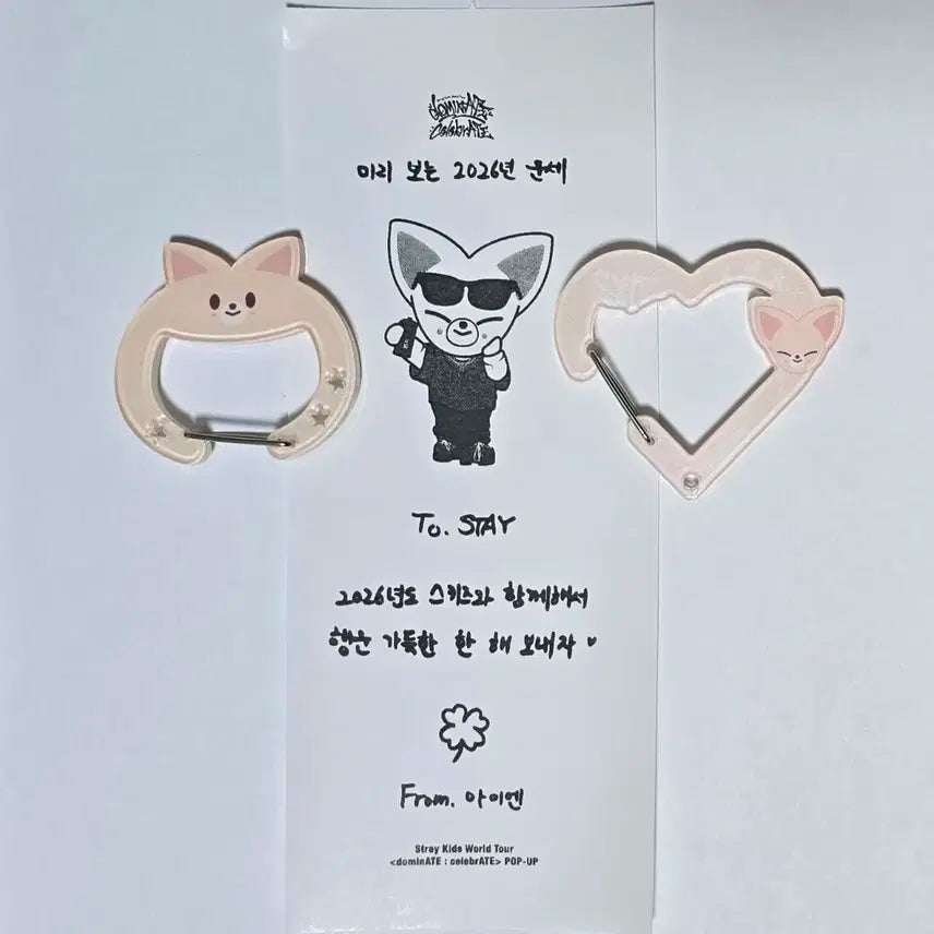 스트레이키즈 스키즈 콘서트 팝업 md 폭시니 카라비너 일괄 영수증