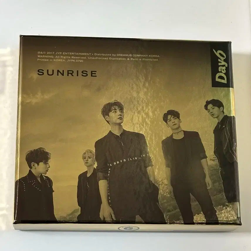 데이식스 선라이즈 앨범 풀구성