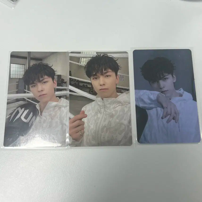 세븐틴 버논 FML 손오공 위버스버전 앨범 포카 포토카드 3장 세트