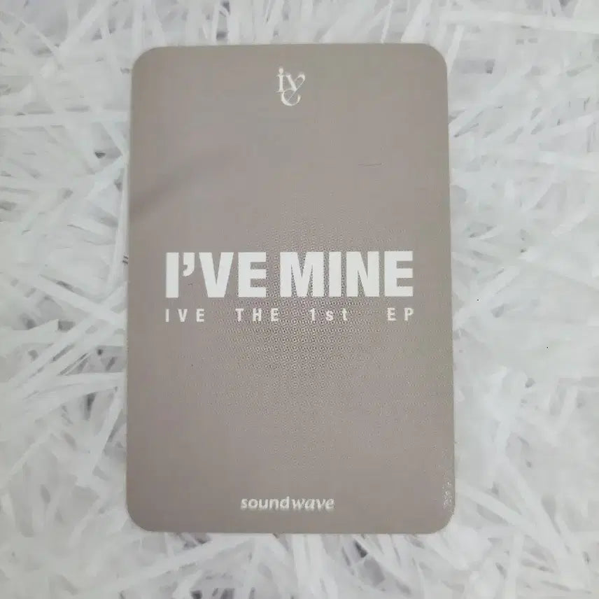 아이브 아이브마인 사운드웨이브 리본 원영 포카