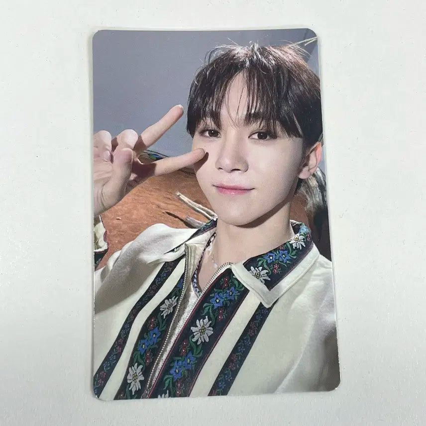 세븐틴 부승관 페더썬 HOT 핫 키트버전 키노 앨범 포카 포토카드