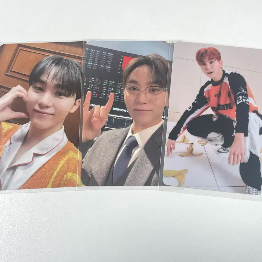 세븐틴 부승관 부석순 세컨드와인드 파이팅해야지 위버스 포카 3장 세트