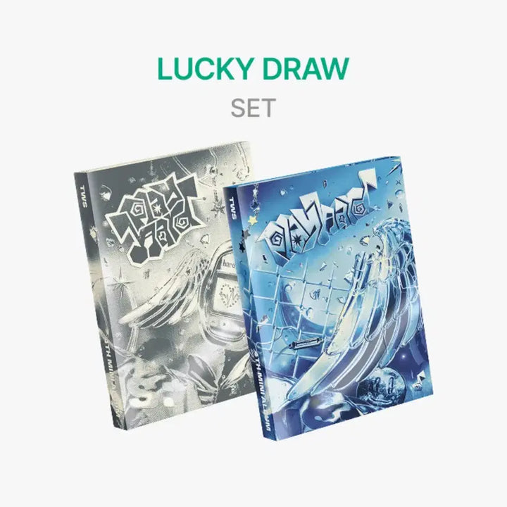 TWS 투어스 play hard 앨범 럭드 포함 미개봉 세트