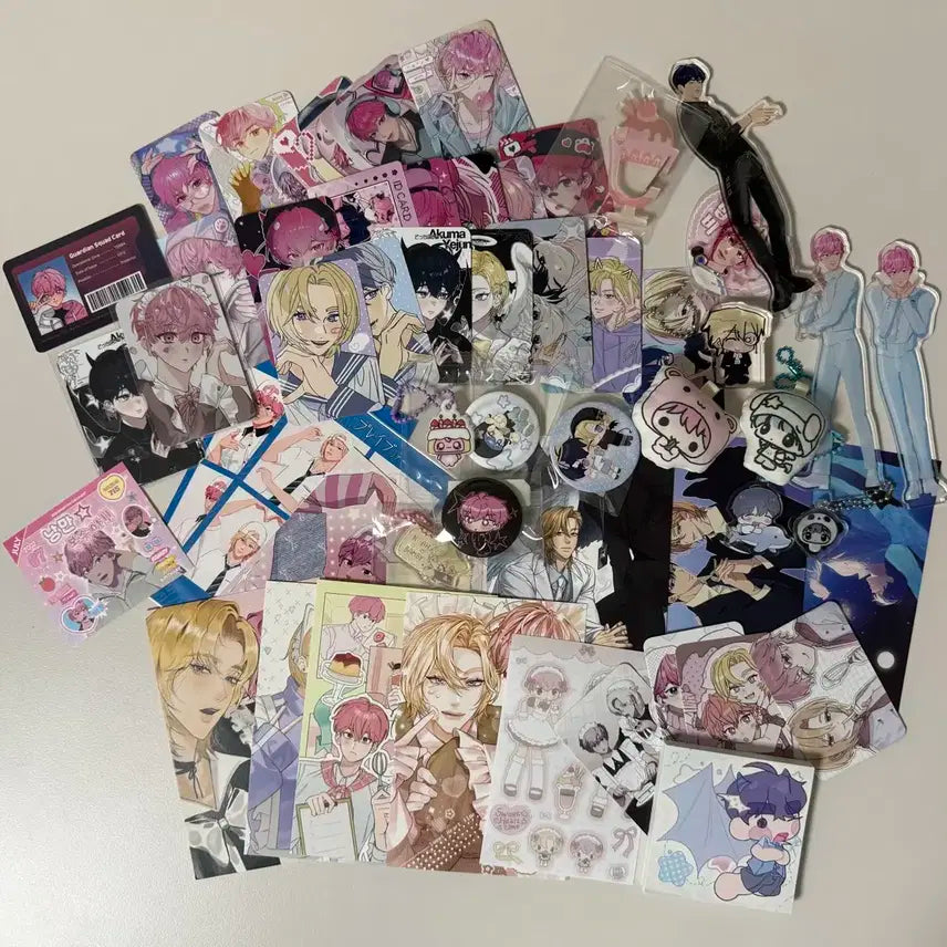 플레이브 비공식 아크릴 포토카드 예준 노아 밤비 생카 특전