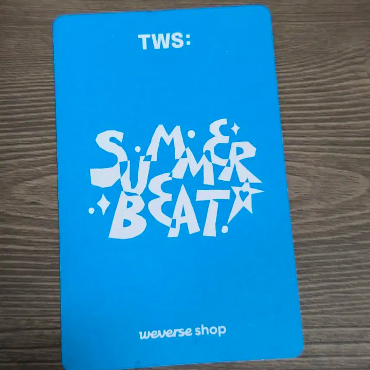 투어스 도훈  summer beat 위버스 특전