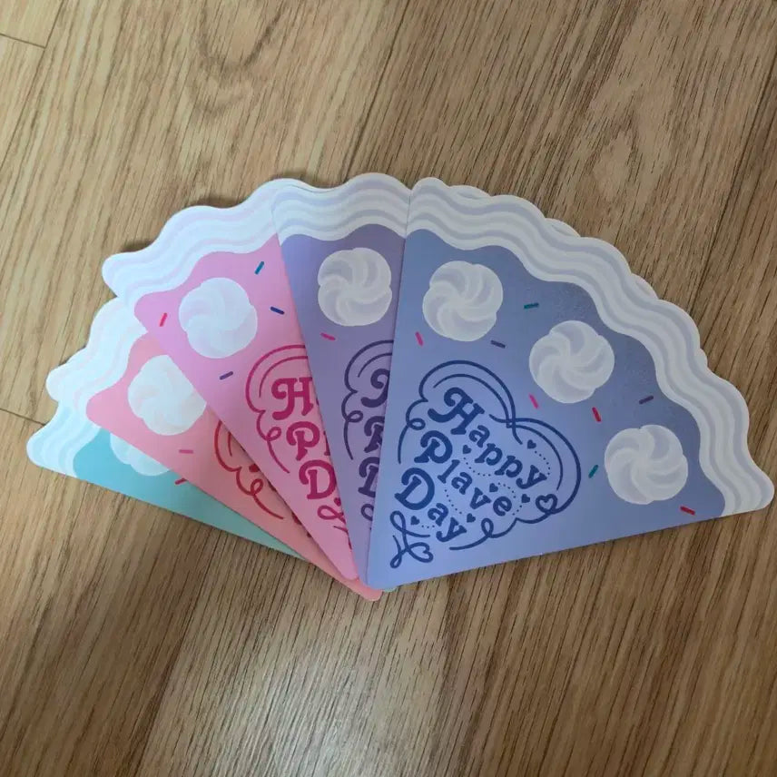 플레이브 2주년 생일 카드