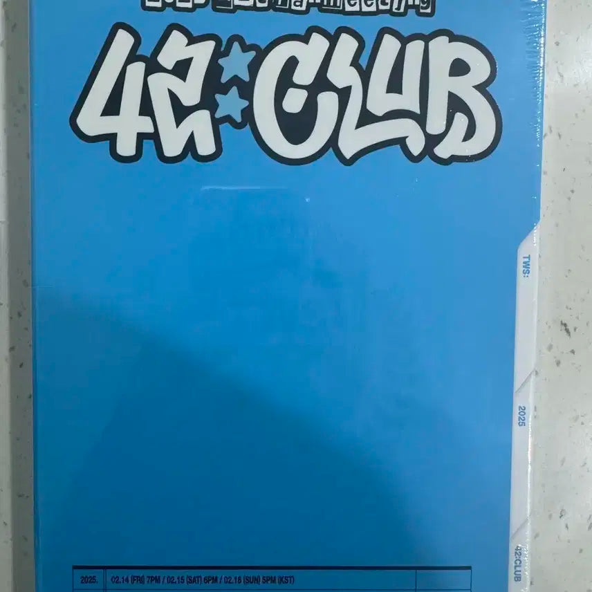 TWS 42CLUB 팬미팅 굿즈