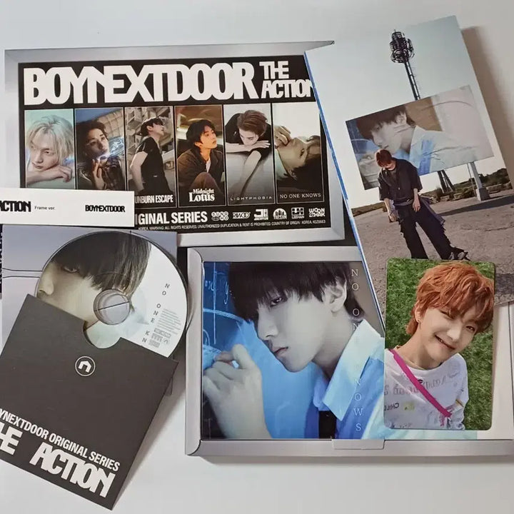 보넥도보이넥스트도어 더액션 프레임반 운학 세트