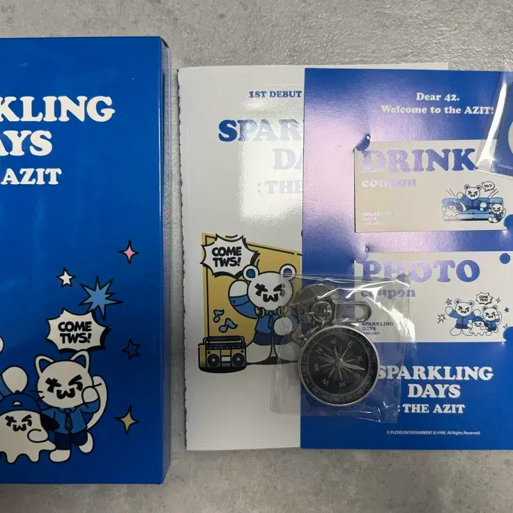 투어스 아지트 팝업 웰컴키트 / 영재 손글씨 / 투어스 탈덕