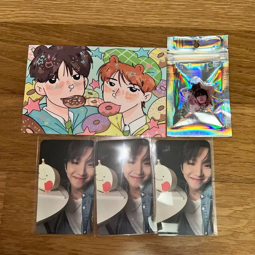 보넥도 운학 포토카드 굿즈 세트