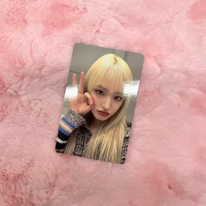 아이브 다이브재팬 리즈 폰탭 포토카드