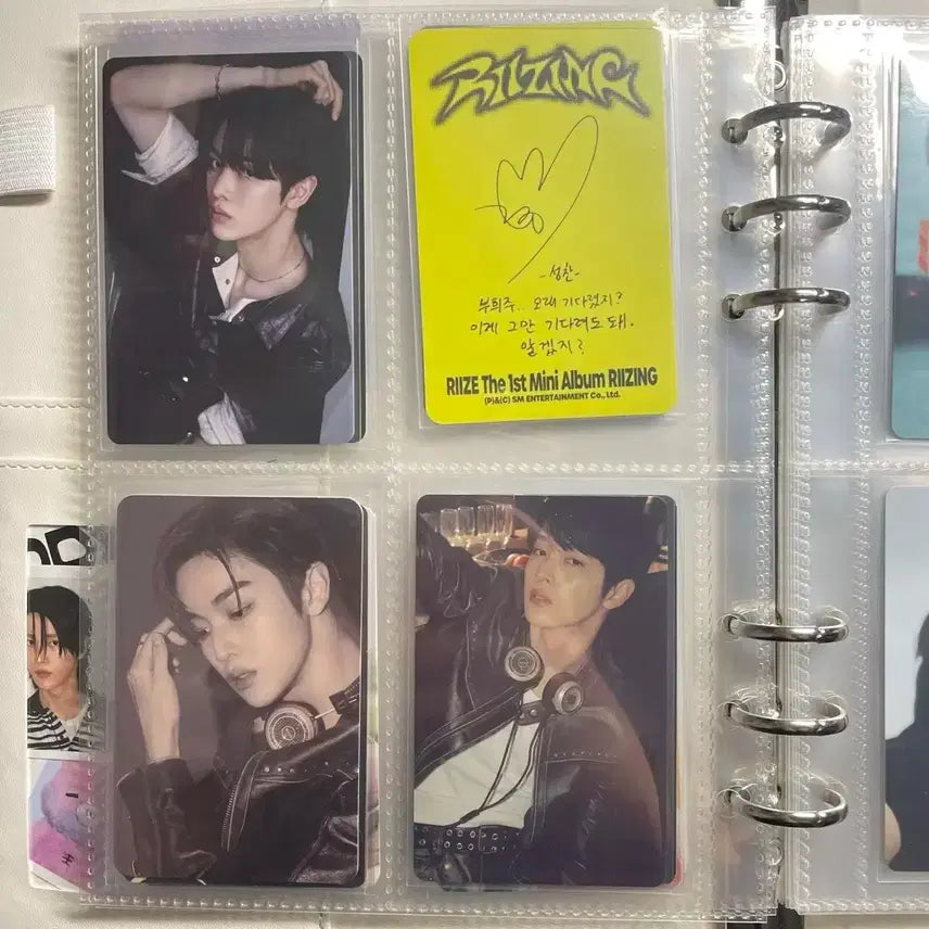 택포)성찬 포토카드 + 바인더 일괄*