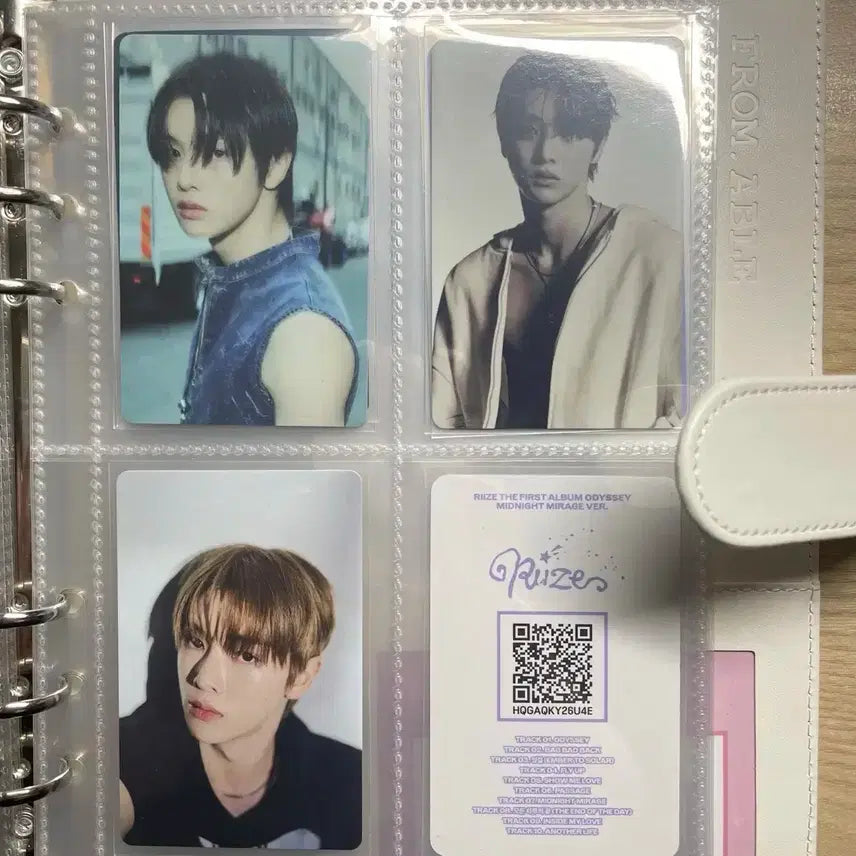 택포)성찬 포토카드 + 바인더 일괄*