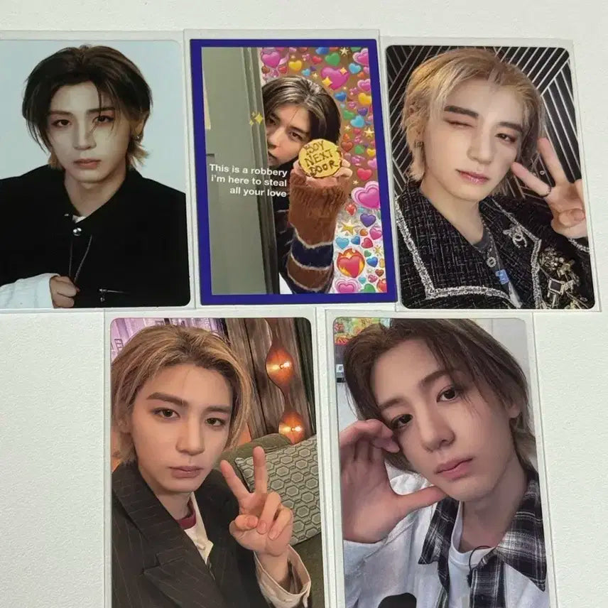 보넥도 이한 포카 일괄