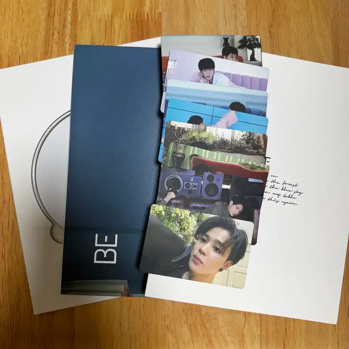 방탄 BE 앨범 + 노트 + 특전 (윤기)