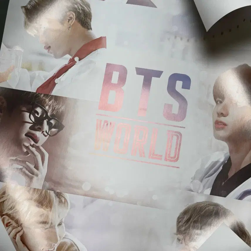 BTS WORLD 앨범 + 특전 (마스킹테이프) + 포스터1