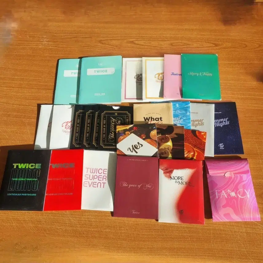 트와이스 앨범,예판, 콘서트 포토카드 케이스