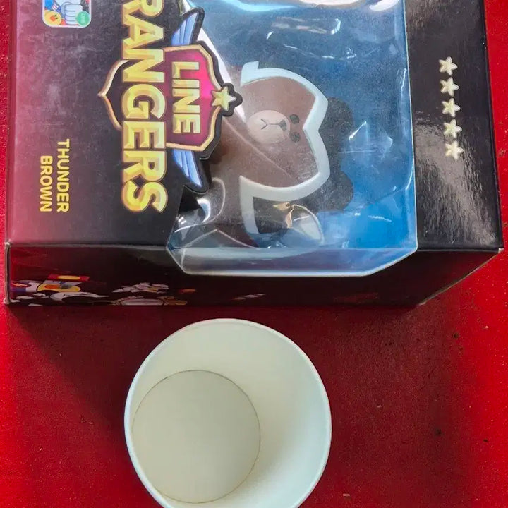 라인 레인저스 썬더브라운 피규어