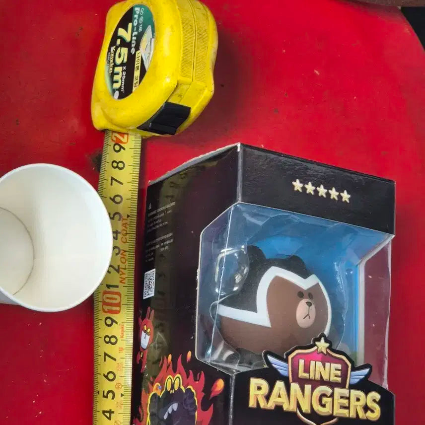 라인 레인저스 썬더브라운 피규어