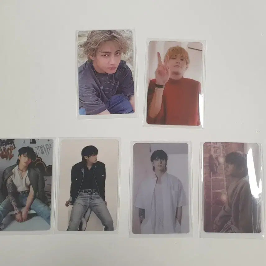 BTS 방탄 정국 뷔 위버스 특전 포카 일괄