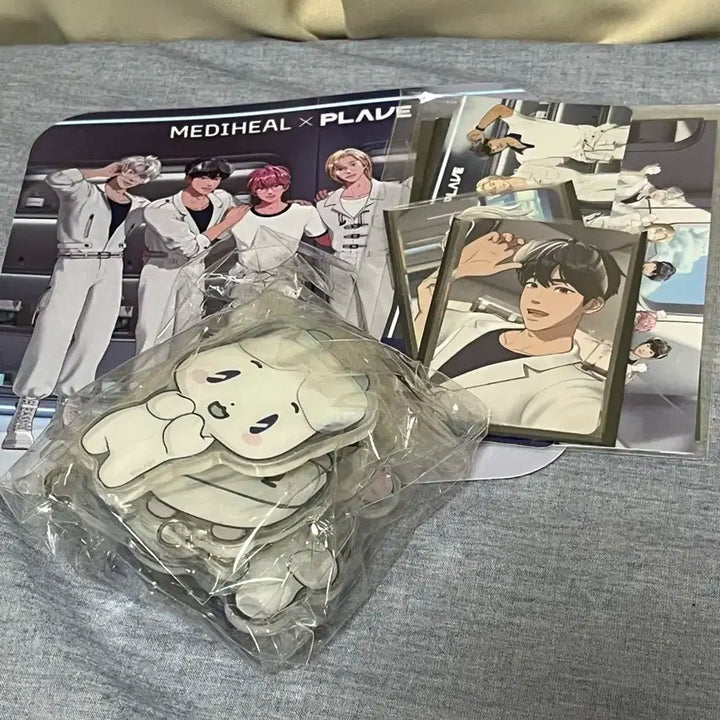 플레이브 메디힐 므메미무 거울키링 포카 + 엽서 일괄
